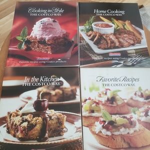 Set of 4 The Costco Way Cookbooks